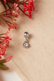 Heliophilia Silver Colgante de Metal Plateado CPN9872